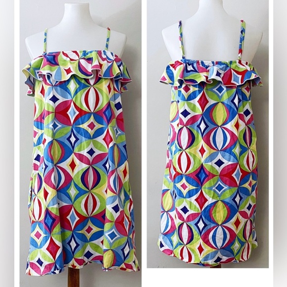 Melly M Ruffled A-line Sundress - Picture 1 of 7